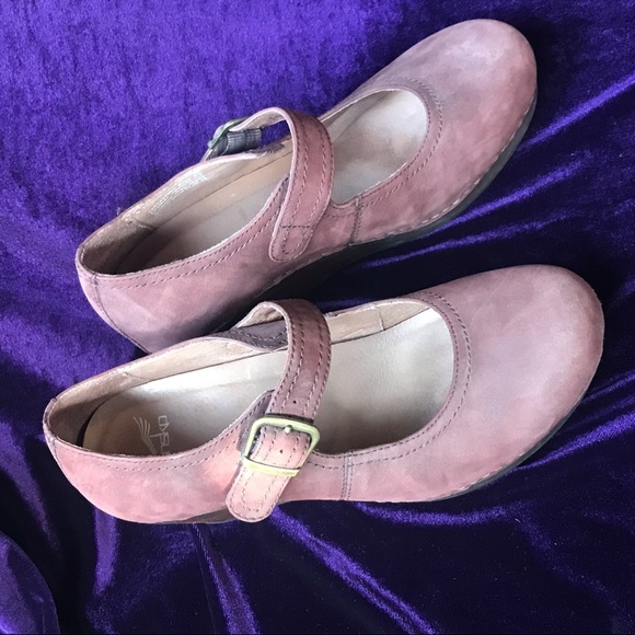 dansko brown suede wedges 9.5 - Picture 2 of 5